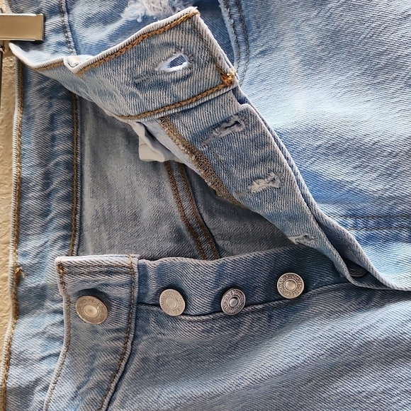 Levi's 501's Blue Premium Line Jeans - Picture 6 of 8